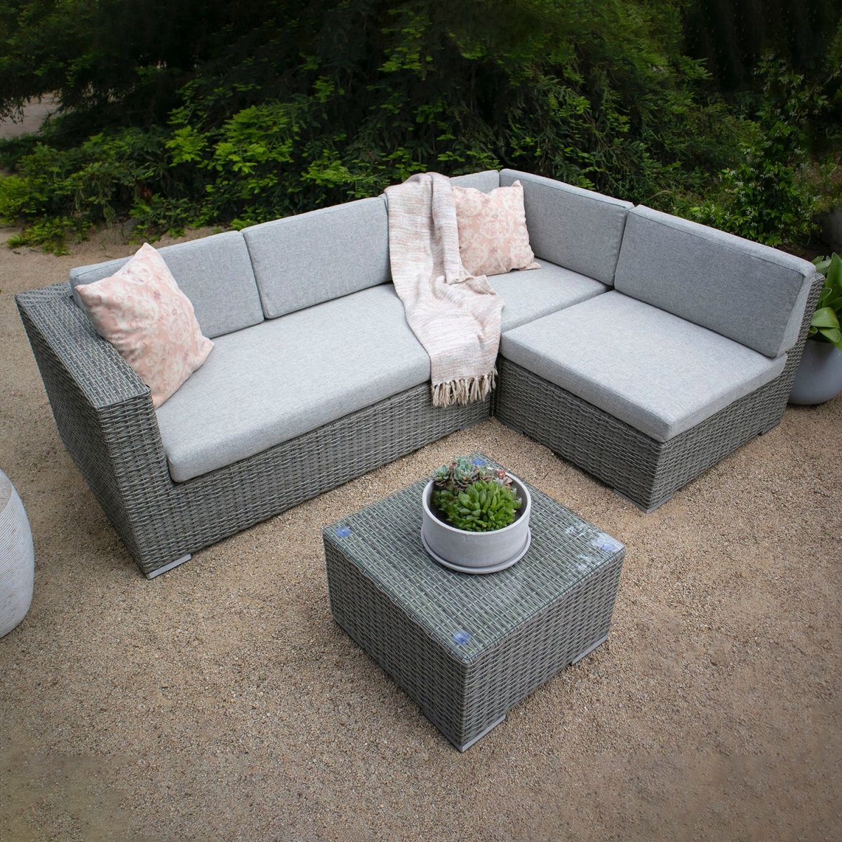 Living de terraza Choique 4 personas derecho - tiendachagual