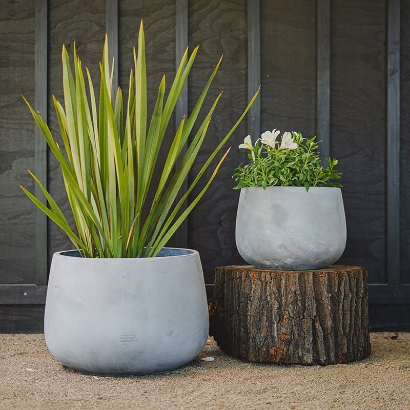 Macetero Tepa gris - tiendachagual