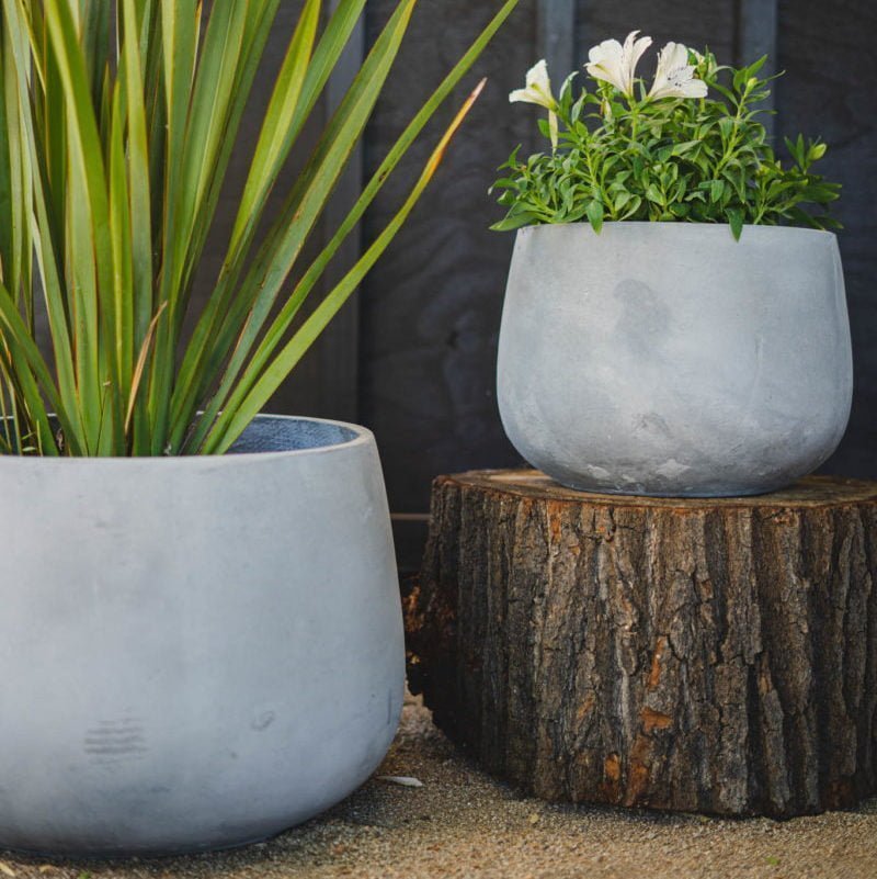 Macetero Tepa gris - tiendachagual