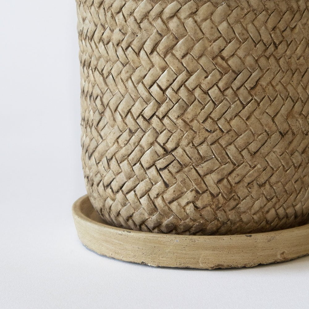 Plato cemento Ocre - tiendachagual