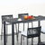 JUEGO DE BAR TAGUA 4P