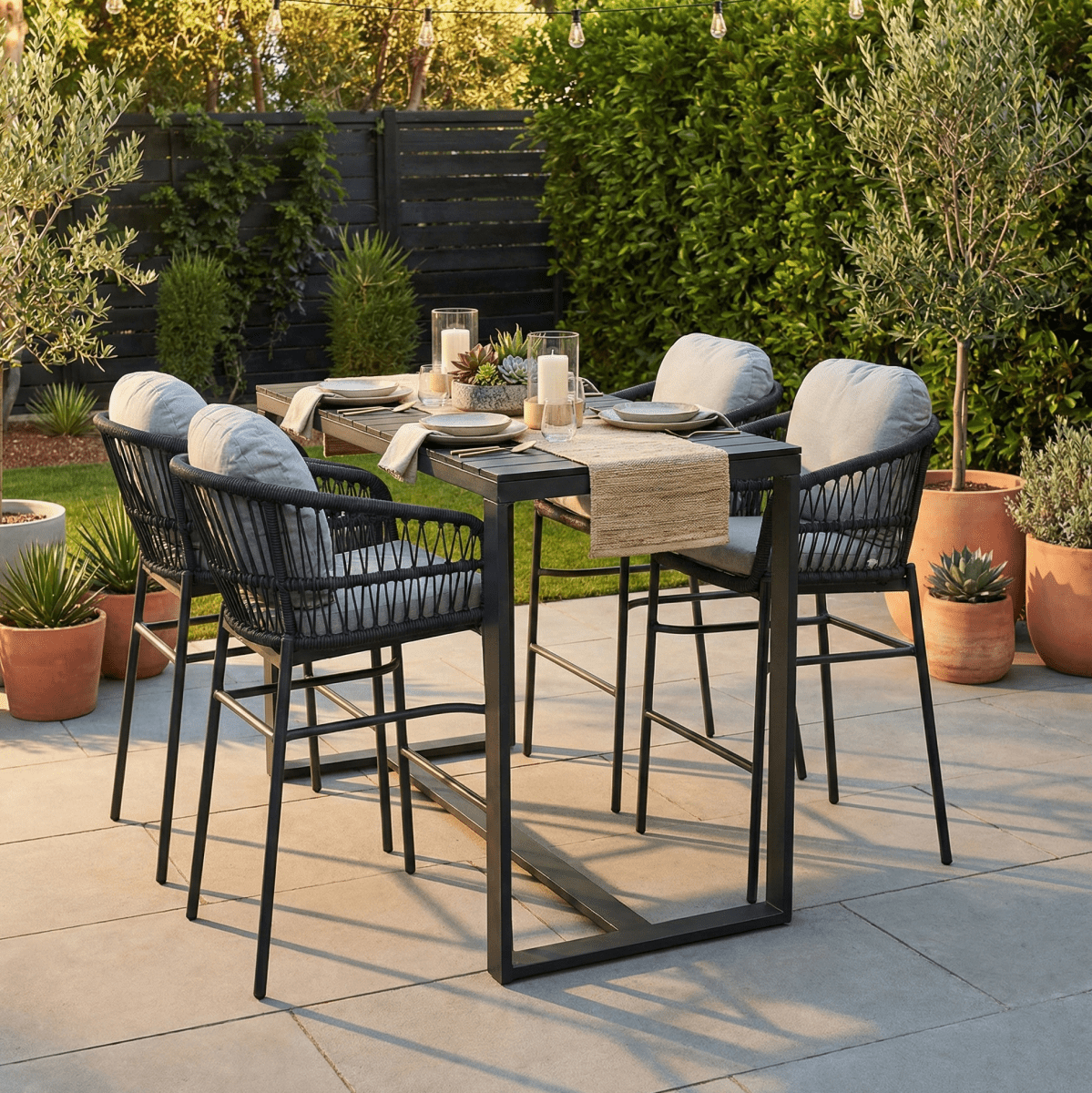 Juego de bar Vizcacha 4P - tiendachagual