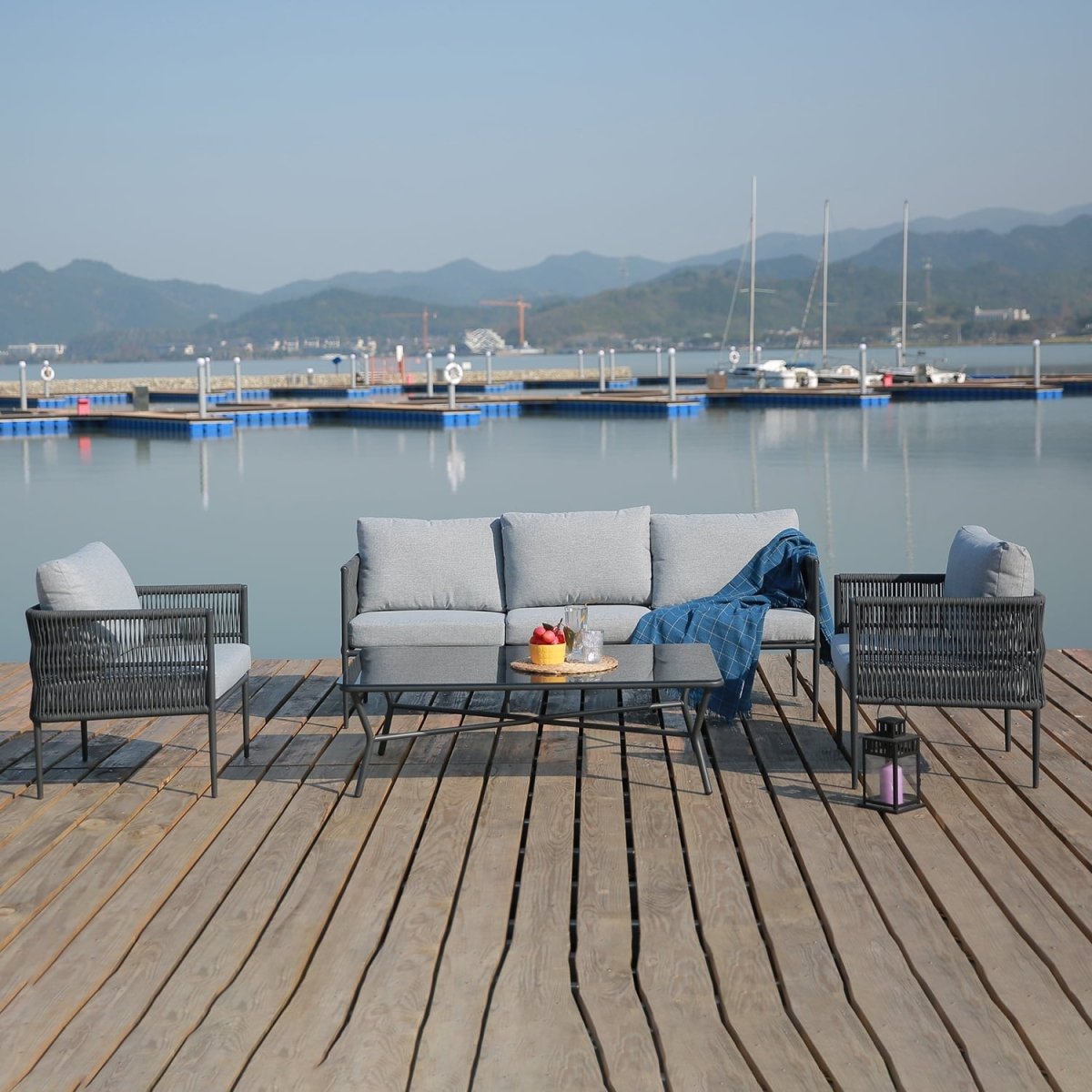 Living de terraza Cantaria - tiendachagual