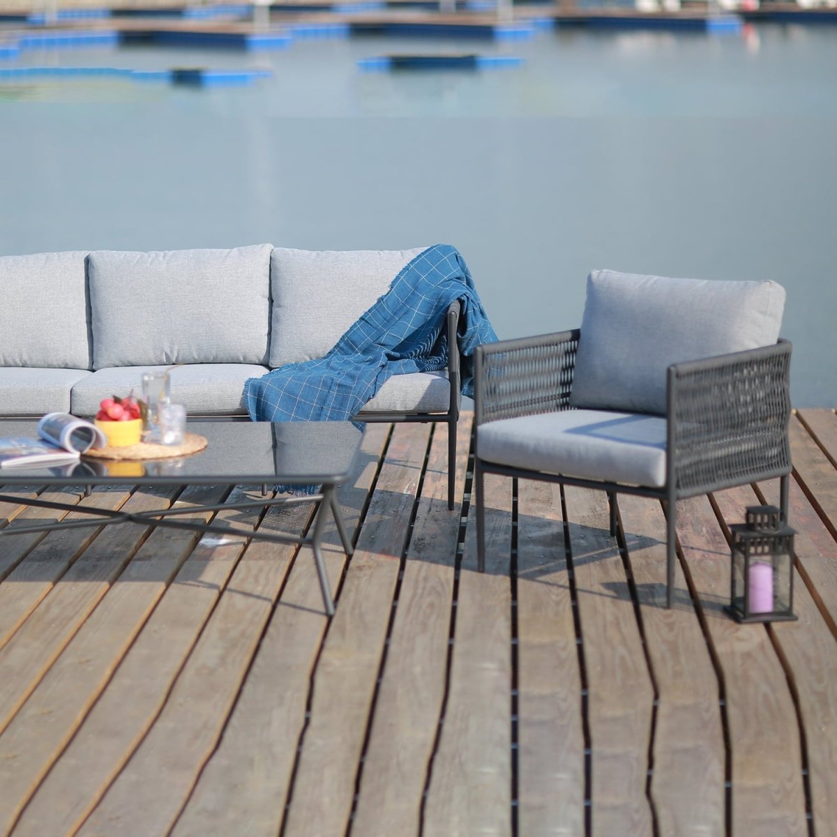 Living de terraza Cantaria - tiendachagual