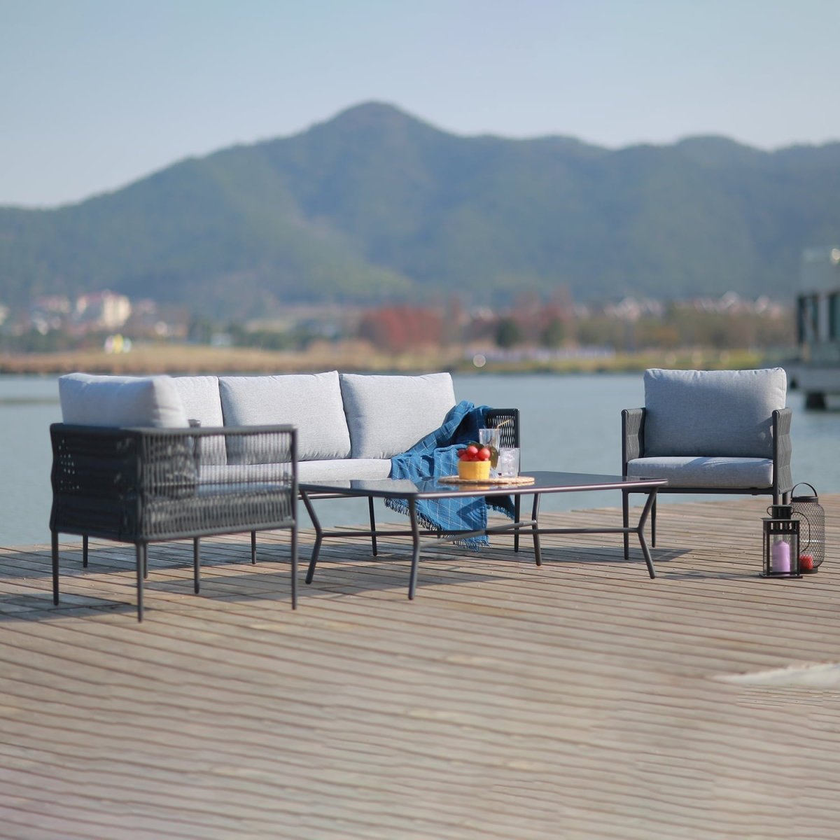 Living de terraza Cantaria - tiendachagual