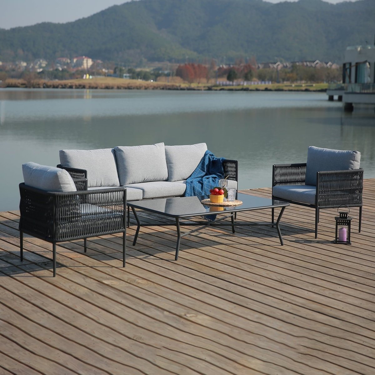 Living de terraza Cantaria - tiendachagual