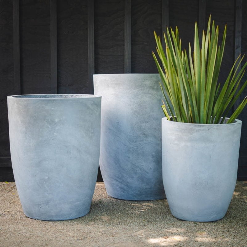 Macetero Belloto gris - tiendachagual