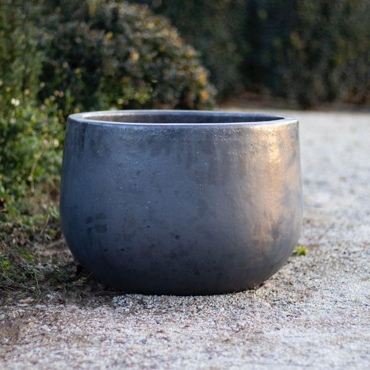 Macetero Olivillo Gris Acero - tiendachagual