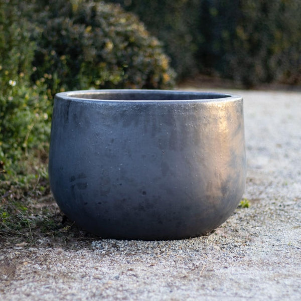 Macetero Olivillo Gris Acero - tiendachagual