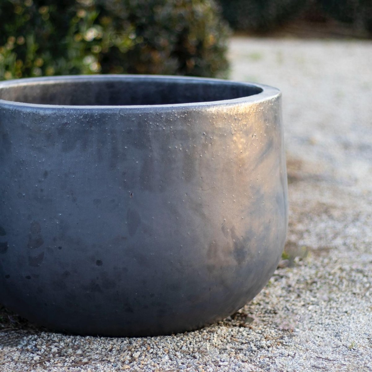 Macetero Olivillo Gris Acero - tiendachagual