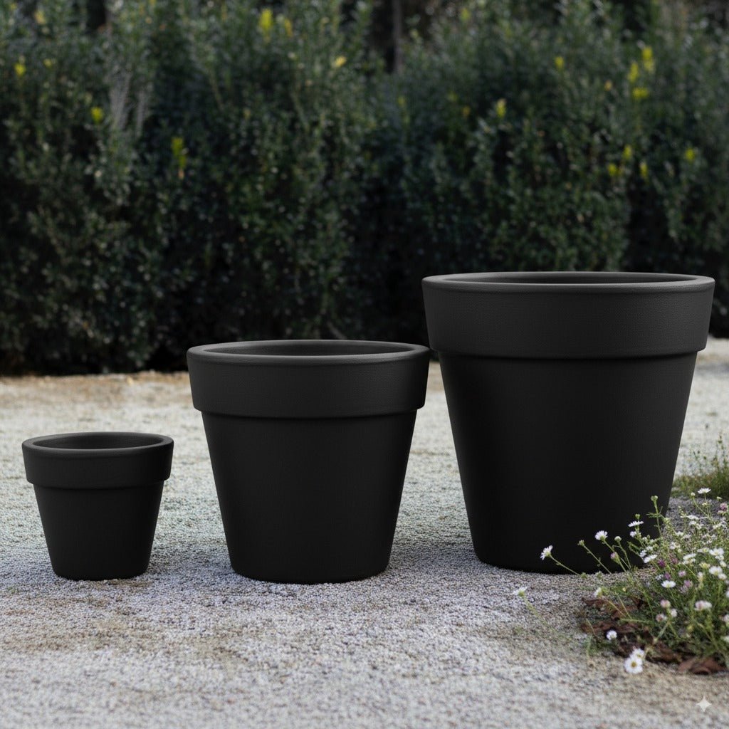 Macetero Quillay Negro - tiendachagual