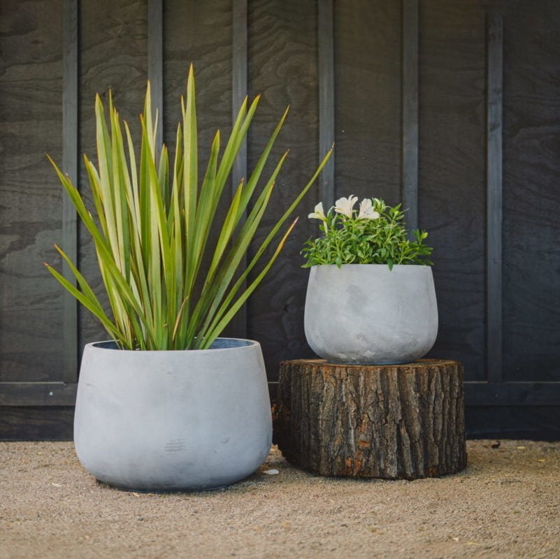 Macetero Tepa gris - tiendachagual