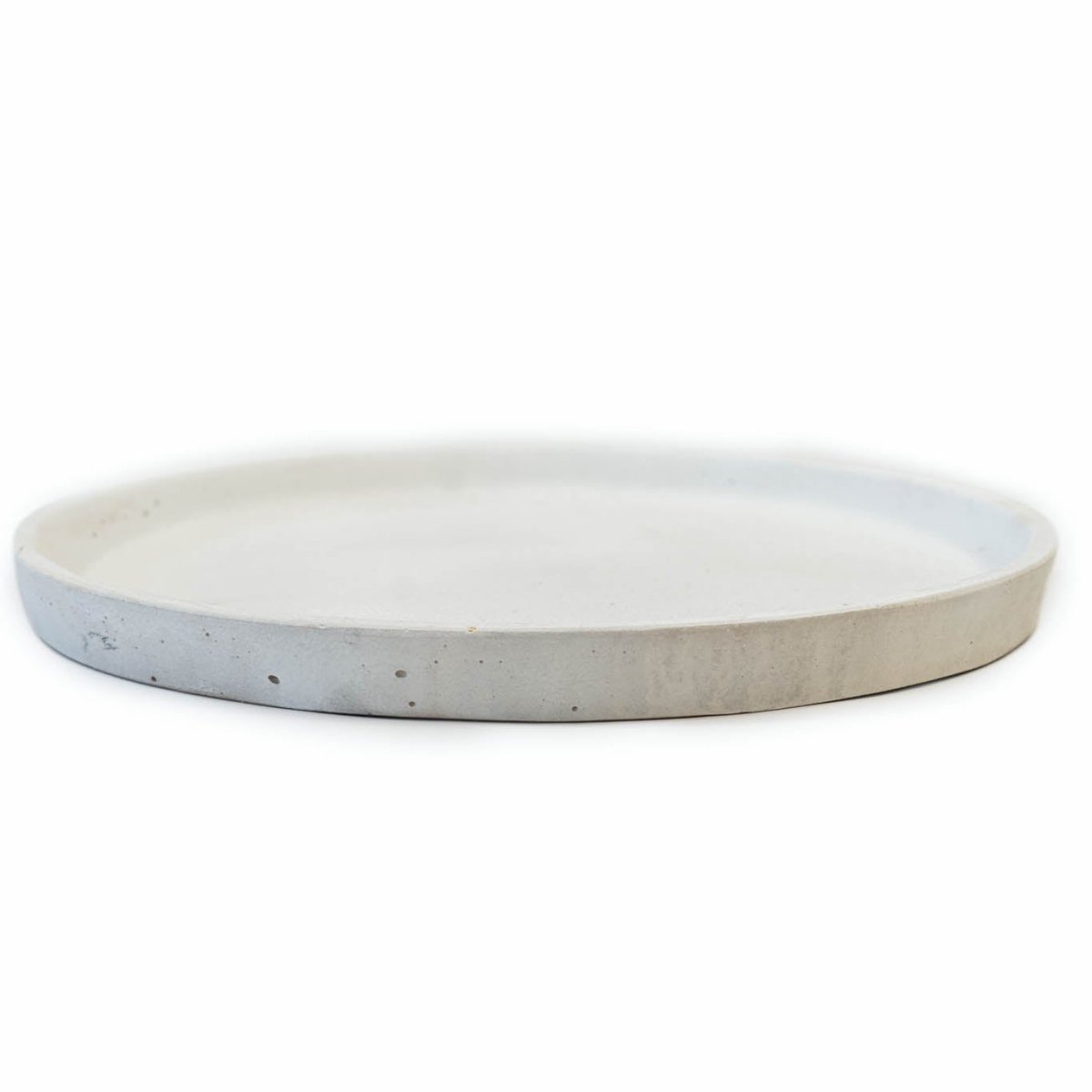 Plato Blanco Fiberstone - tiendachagual