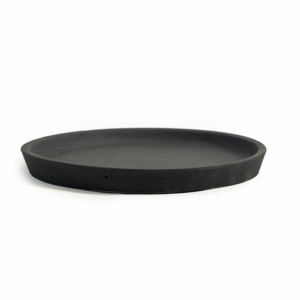 Plato Negro Fiberstone - tiendachagual