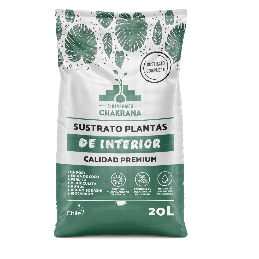 Sustrato Plantas de Interior Chakrana 20L - tiendachagual